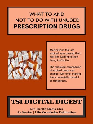 cover image of What to and What Not to Do With Unused Prescription Drugs